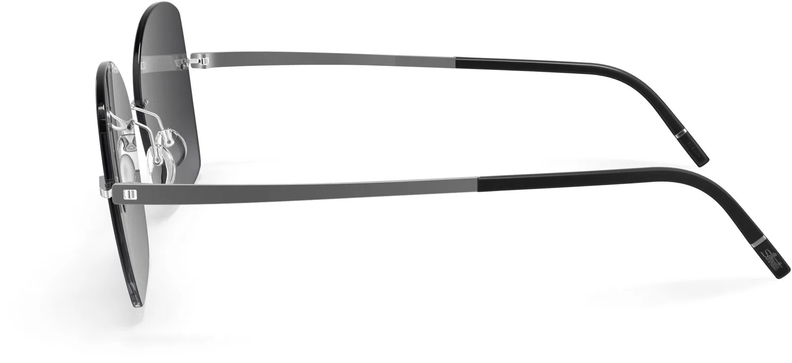 Silhouette Terranea Rimless 8193 Sunglasses - view 5